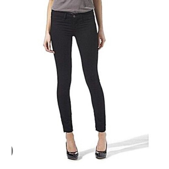 J BRAND OLYMPIA JEANS LO RISE SKINNY PUNK GOTH SEXY ROCKSTAR FEMININE GRUNGE 30 - Picture 1 of 11
